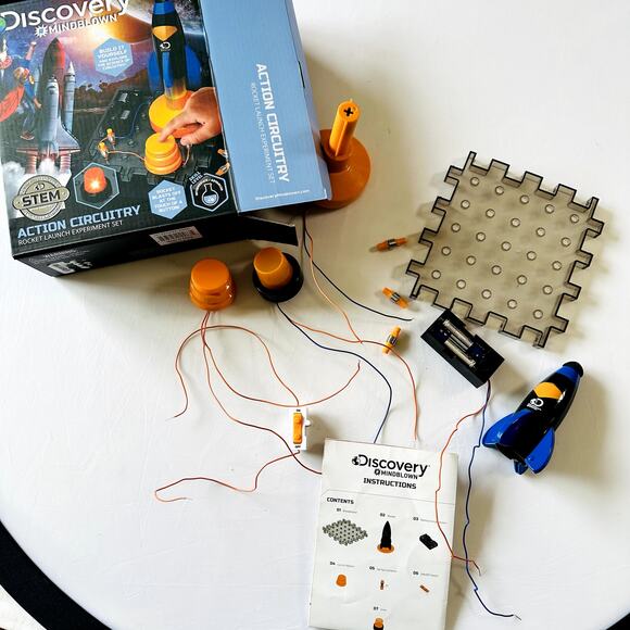 Discovery #Mindblown STEM Action Circuitry Rocket Launch Experiment Set In Box - Picture 6 of 12